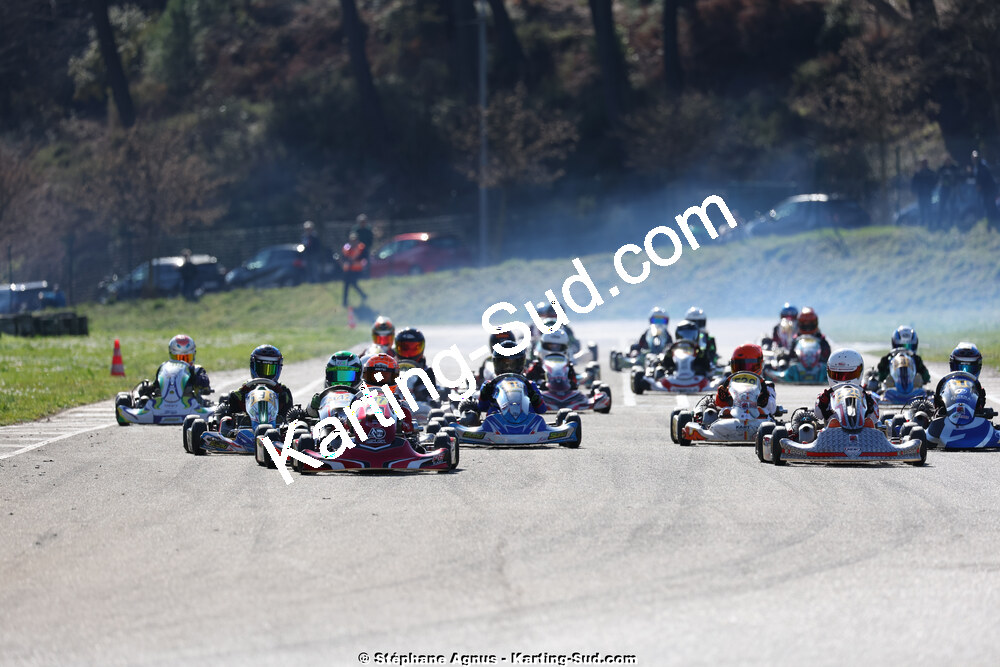 1 & 2/03/2025 : 1ère manche du Championnat du Sud au Pôle Mécanique Karting d’Alès (photos Stéphane Agnus) 2025 — karting