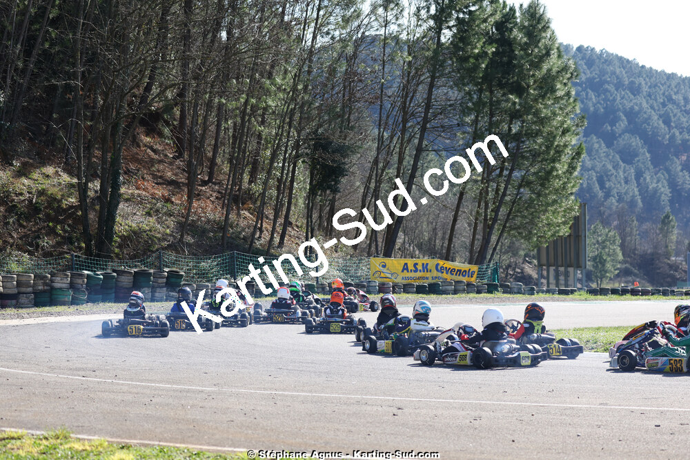 1 & 2/03/2025 : 1ère manche du Championnat du Sud au Pôle Mécanique Karting d’Alès (photos Stéphane Agnus) 2025 — karting