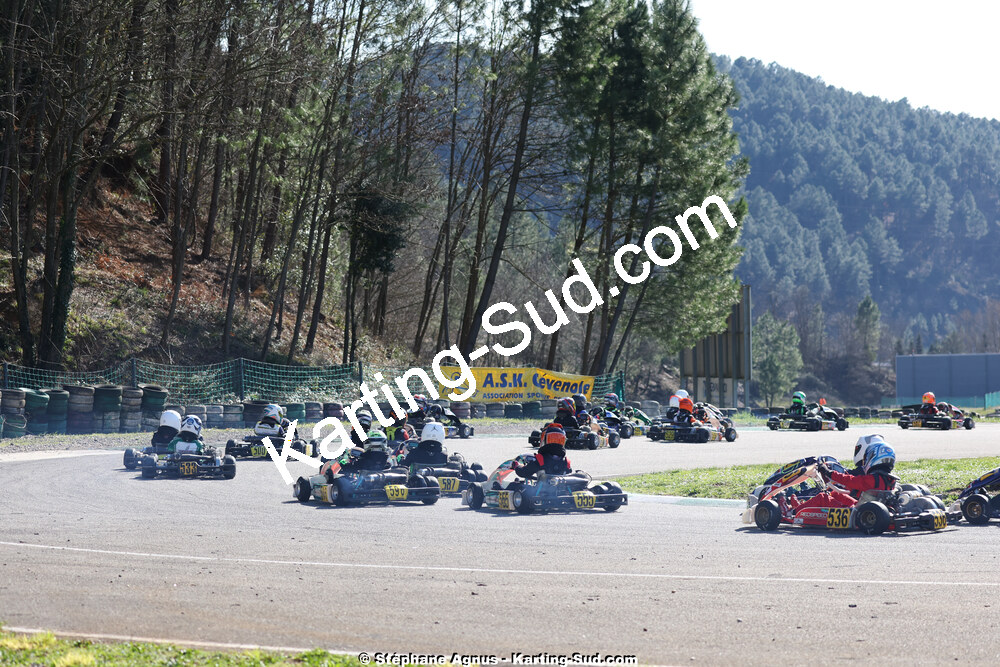 1 & 2/03/2025 : 1ère manche du Championnat du Sud au Pôle Mécanique Karting d’Alès (photos Stéphane Agnus) 2025 — karting