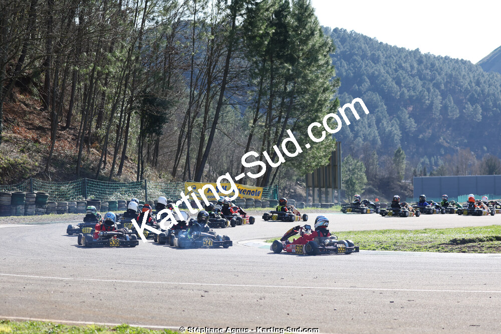 1 & 2/03/2025 : 1ère manche du Championnat du Sud au Pôle Mécanique Karting d’Alès (photos Stéphane Agnus) 2025 — karting