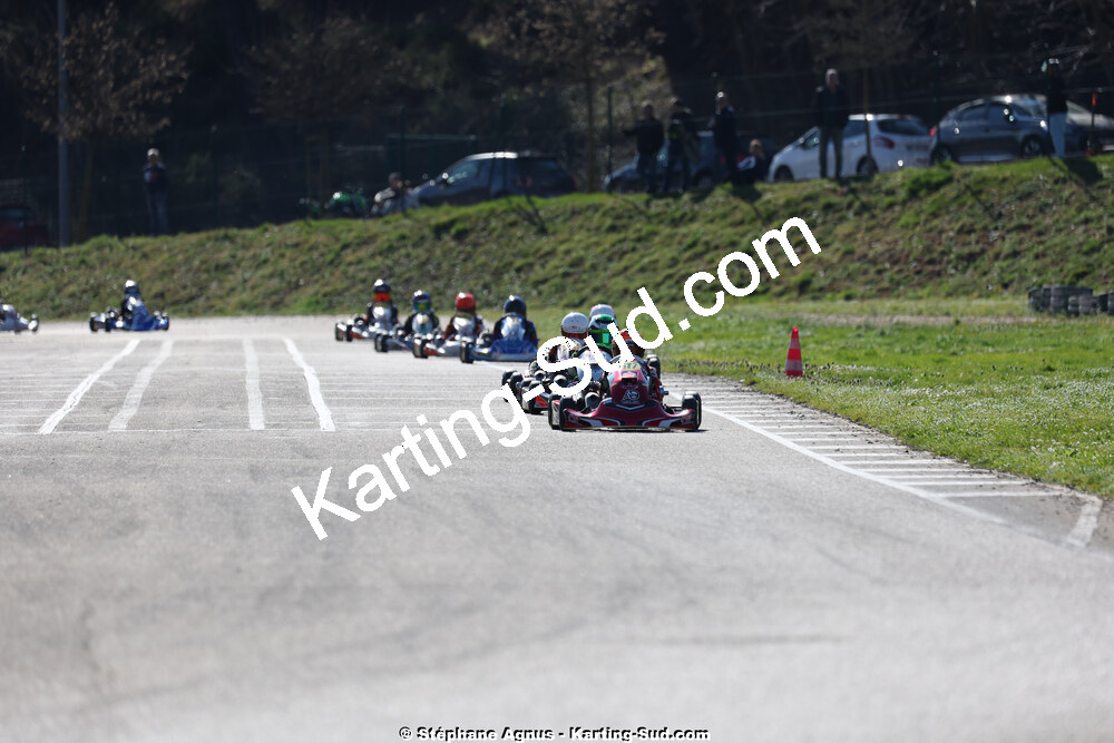 1 & 2/03/2025 : 1ère manche du Championnat du Sud au Pôle Mécanique Karting d’Alès (photos Stéphane Agnus) 2025 — karting