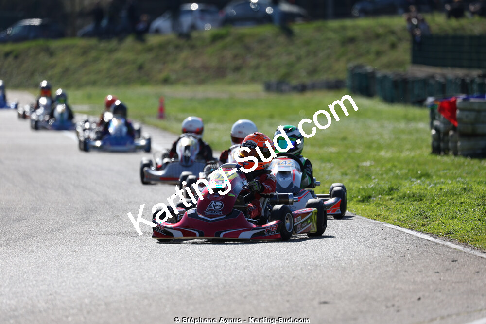 1 & 2/03/2025 : 1ère manche du Championnat du Sud au Pôle Mécanique Karting d’Alès (photos Stéphane Agnus) 2025 — karting