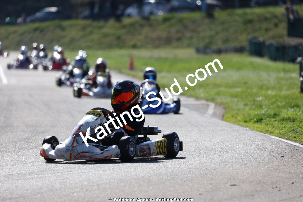 1 & 2/03/2025 : 1ère manche du Championnat du Sud au Pôle Mécanique Karting d’Alès (photos Stéphane Agnus) 2025 — karting