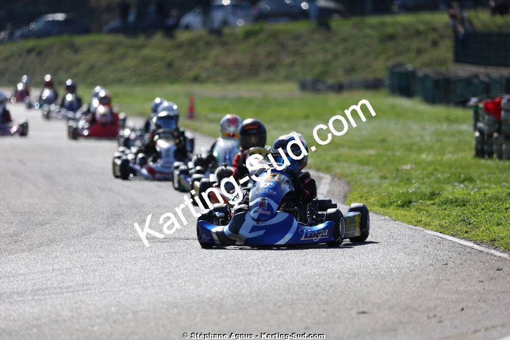 1 & 2/03/2025 : 1ère manche du Championnat du Sud au Pôle Mécanique Karting d’Alès (photos Stéphane Agnus) 2025 — karting