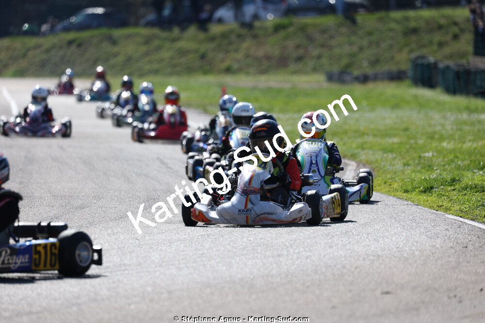 1 & 2/03/2025 : 1ère manche du Championnat du Sud au Pôle Mécanique Karting d’Alès (photos Stéphane Agnus) 2025 — karting