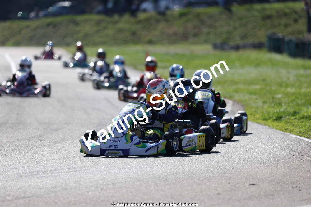 1 & 2/03/2025 : 1ère manche du Championnat du Sud au Pôle Mécanique Karting d’Alès (photos Stéphane Agnus) 2025 — karting