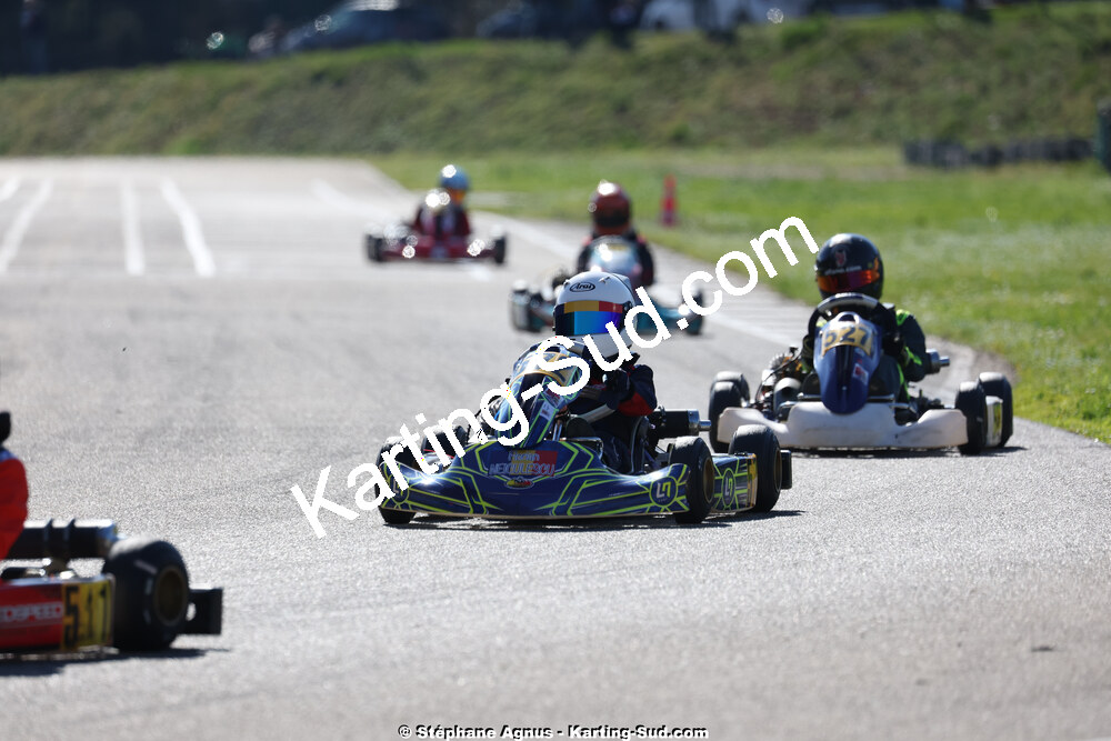 1 & 2/03/2025 : 1ère manche du Championnat du Sud au Pôle Mécanique Karting d’Alès (photos Stéphane Agnus) 2025 — karting