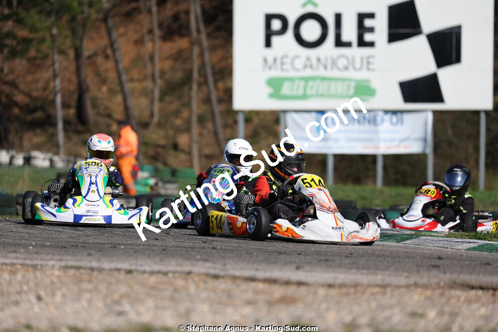 1 & 2/03/2025 : 1ère manche du Championnat du Sud au Pôle Mécanique Karting d’Alès (photos Stéphane Agnus) 2025 — karting