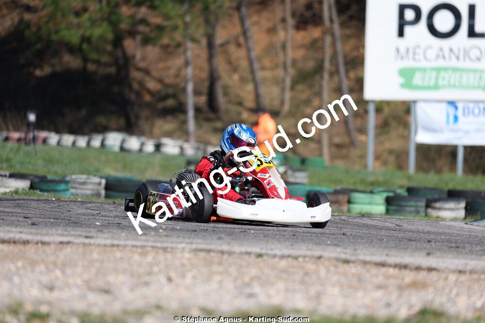 1 & 2/03/2025 : 1ère manche du Championnat du Sud au Pôle Mécanique Karting d’Alès (photos Stéphane Agnus) 2025 — karting