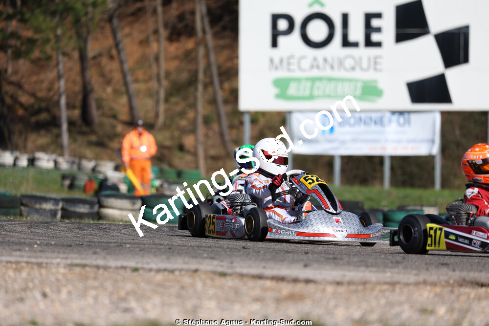1 & 2/03/2025 : 1ère manche du Championnat du Sud au Pôle Mécanique Karting d’Alès (photos Stéphane Agnus) 2025 — karting