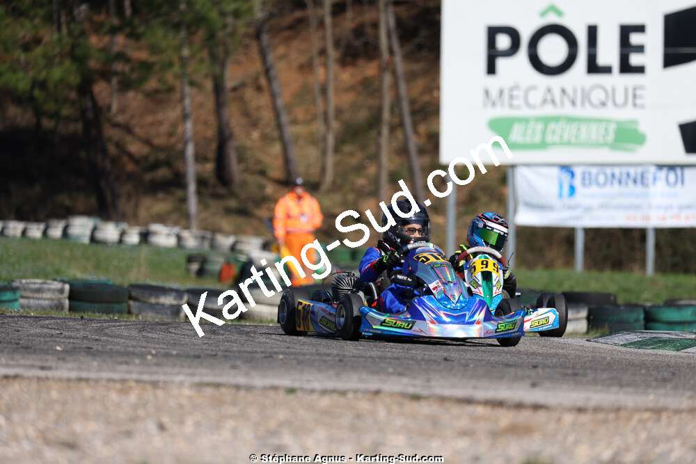 1 & 2/03/2025 : 1ère manche du Championnat du Sud au Pôle Mécanique Karting d’Alès (photos Stéphane Agnus) 2025 — karting