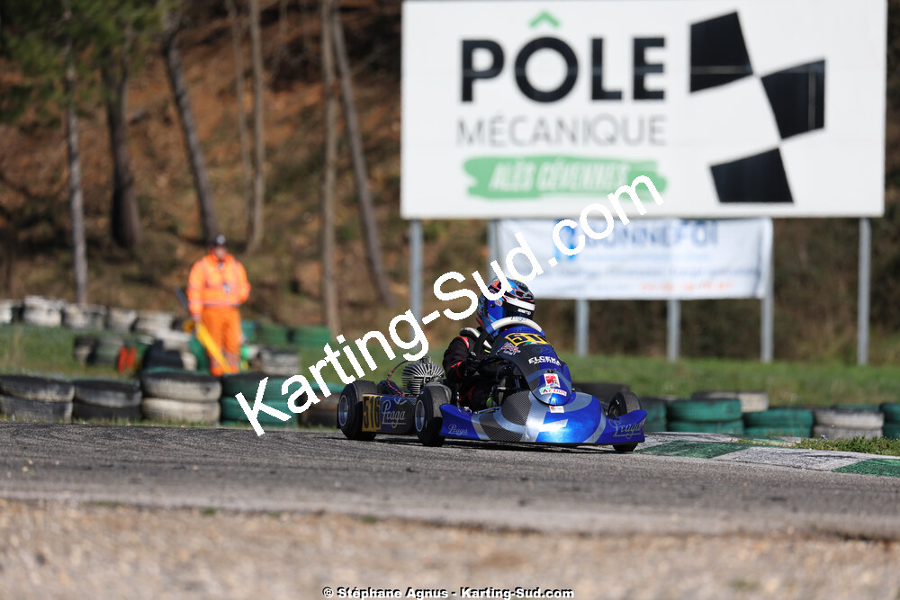 1 & 2/03/2025 : 1ère manche du Championnat du Sud au Pôle Mécanique Karting d’Alès (photos Stéphane Agnus) 2025 — karting