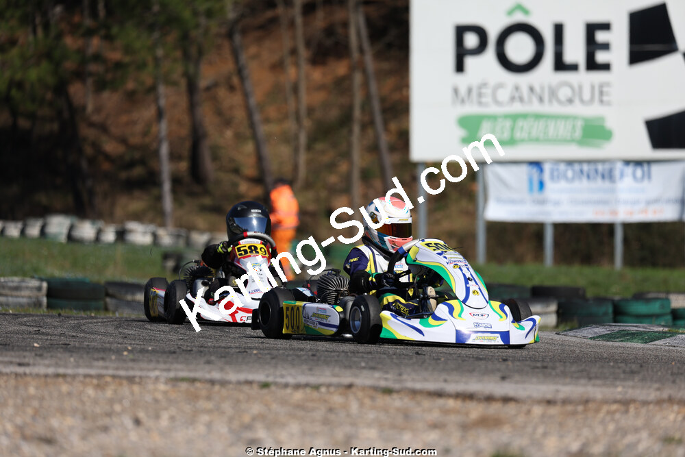 1 & 2/03/2025 : 1ère manche du Championnat du Sud au Pôle Mécanique Karting d’Alès (photos Stéphane Agnus) 2025 — karting