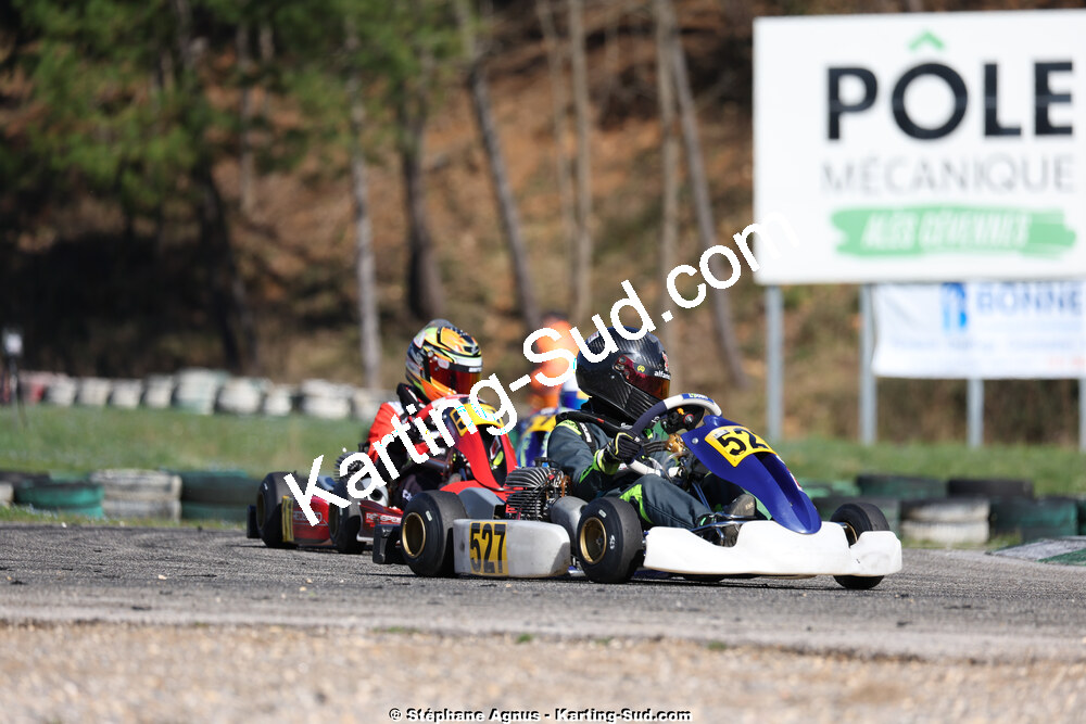1 & 2/03/2025 : 1ère manche du Championnat du Sud au Pôle Mécanique Karting d’Alès (photos Stéphane Agnus) 2025 — karting