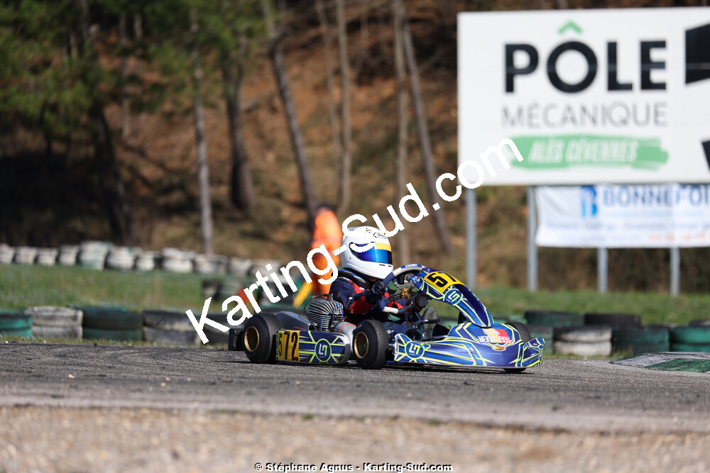 1 & 2/03/2025 : 1ère manche du Championnat du Sud au Pôle Mécanique Karting d’Alès (photos Stéphane Agnus) 2025 — karting