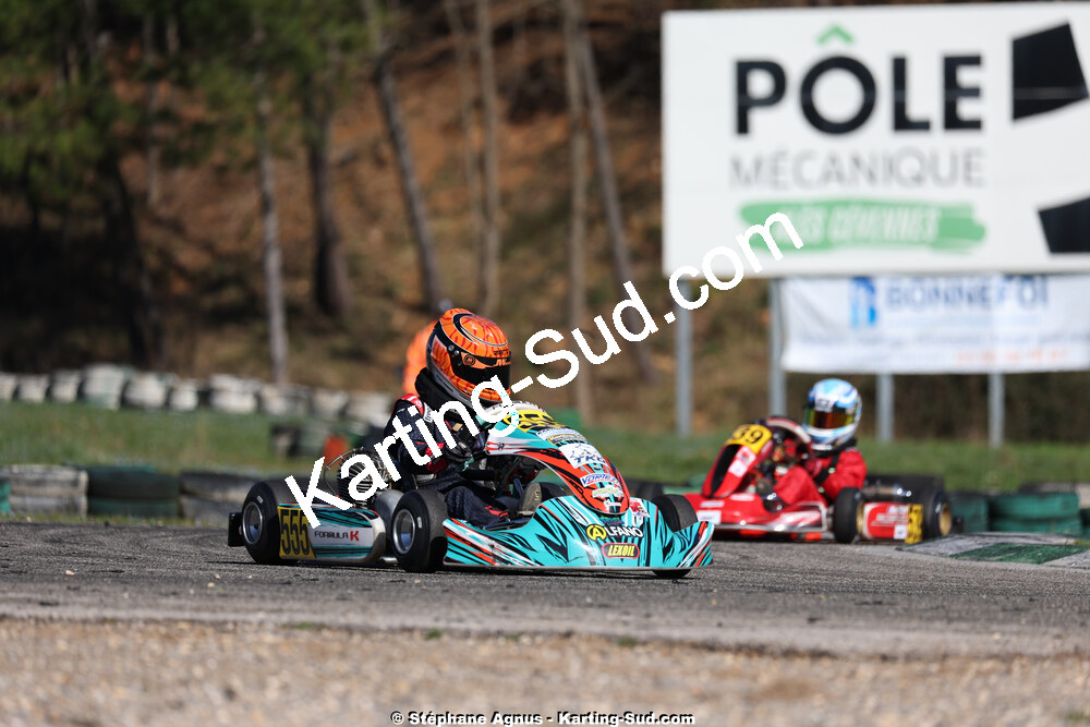 1 & 2/03/2025 : 1ère manche du Championnat du Sud au Pôle Mécanique Karting d’Alès (photos Stéphane Agnus) 2025 — karting