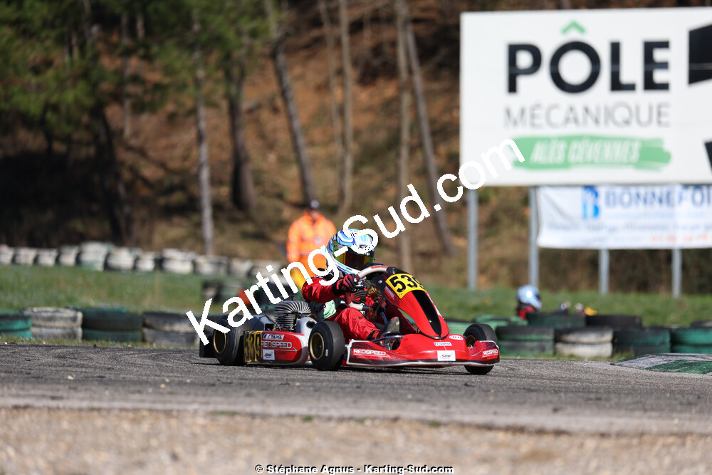1 & 2/03/2025 : 1ère manche du Championnat du Sud au Pôle Mécanique Karting d’Alès (photos Stéphane Agnus) 2025 — karting