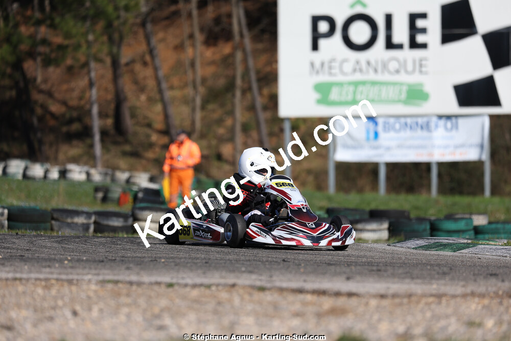 1 & 2/03/2025 : 1ère manche du Championnat du Sud au Pôle Mécanique Karting d’Alès (photos Stéphane Agnus) 2025 — karting