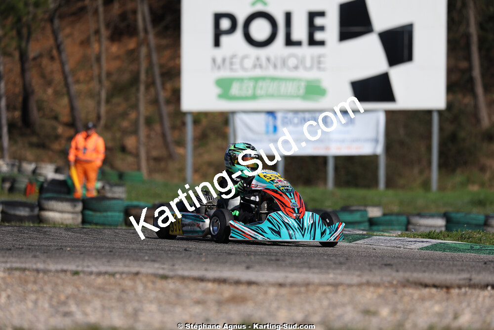 1 & 2/03/2025 : 1ère manche du Championnat du Sud au Pôle Mécanique Karting d’Alès (photos Stéphane Agnus) 2025 — karting