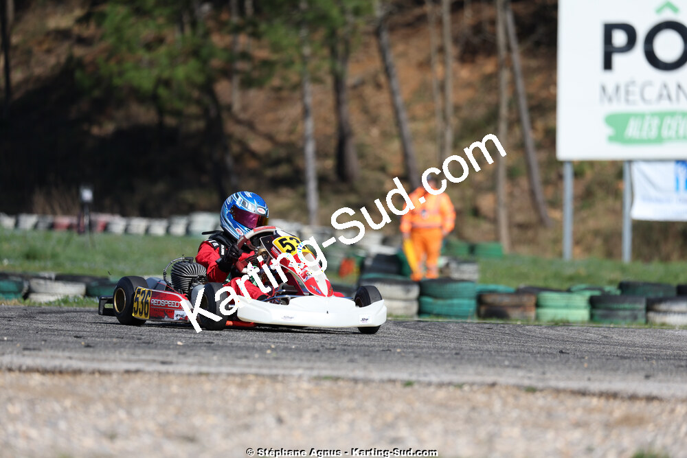 1 & 2/03/2025 : 1ère manche du Championnat du Sud au Pôle Mécanique Karting d’Alès (photos Stéphane Agnus) 2025 — karting