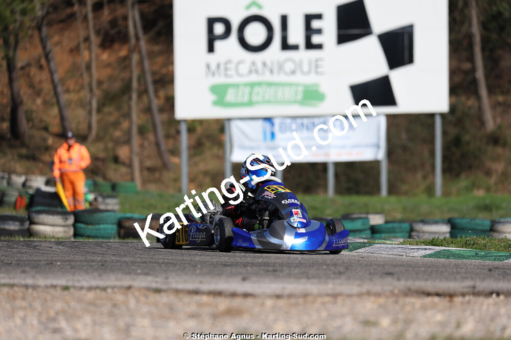 1 & 2/03/2025 : 1ère manche du Championnat du Sud au Pôle Mécanique Karting d’Alès (photos Stéphane Agnus) 2025 — karting
