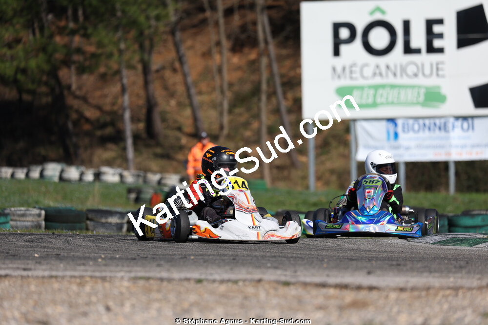 1 & 2/03/2025 : 1ère manche du Championnat du Sud au Pôle Mécanique Karting d’Alès (photos Stéphane Agnus) 2025 — karting