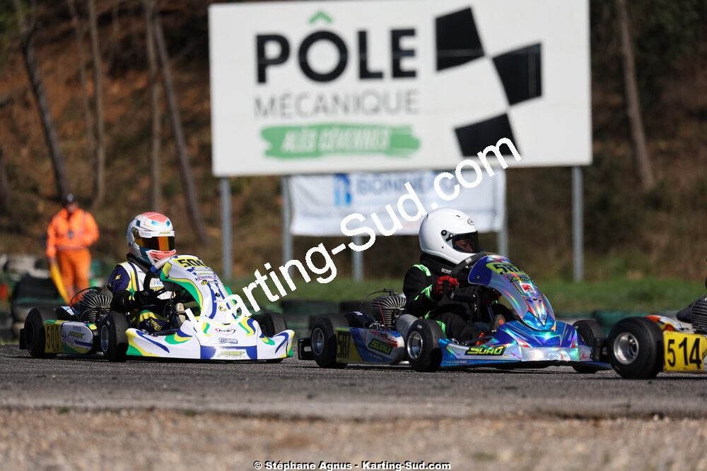 1 & 2/03/2025 : 1ère manche du Championnat du Sud au Pôle Mécanique Karting d’Alès (photos Stéphane Agnus) 2025 — karting