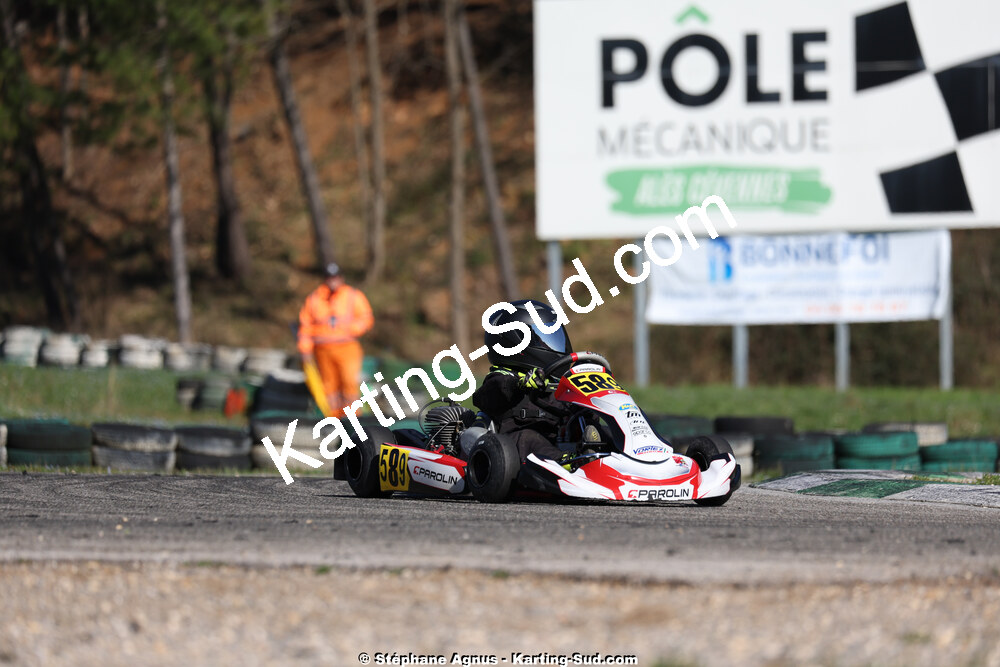 1 & 2/03/2025 : 1ère manche du Championnat du Sud au Pôle Mécanique Karting d’Alès (photos Stéphane Agnus) 2025 — karting