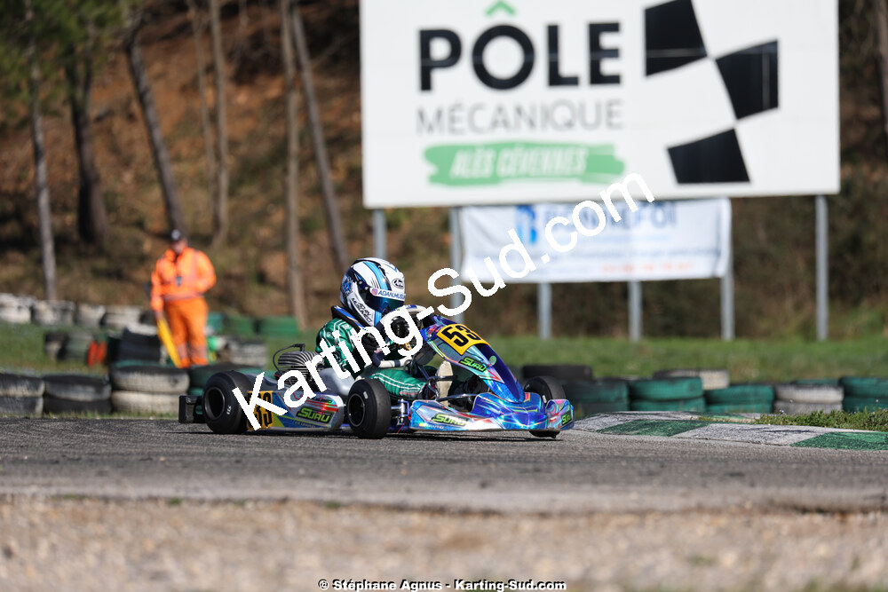 1 & 2/03/2025 : 1ère manche du Championnat du Sud au Pôle Mécanique Karting d’Alès (photos Stéphane Agnus) 2025 — karting