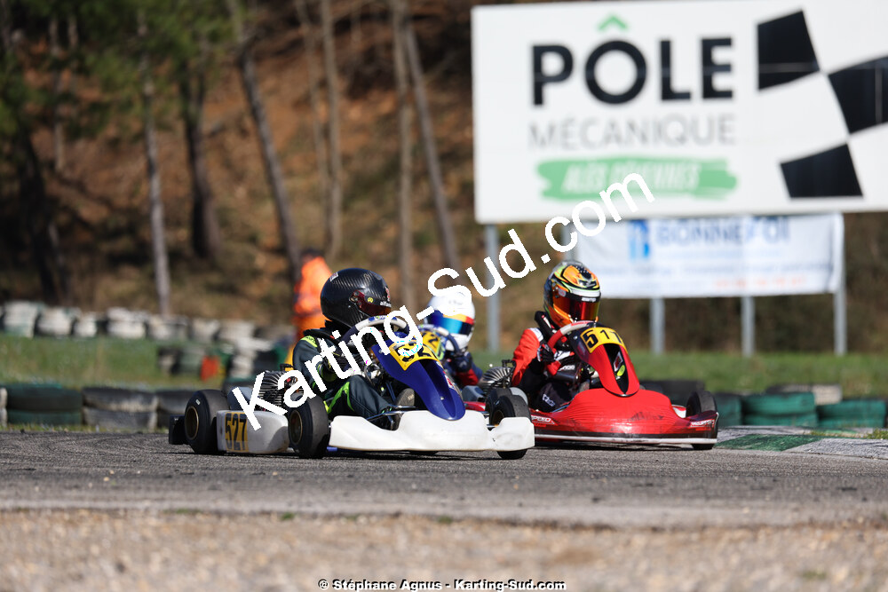 1 & 2/03/2025 : 1ère manche du Championnat du Sud au Pôle Mécanique Karting d’Alès (photos Stéphane Agnus) 2025 — karting