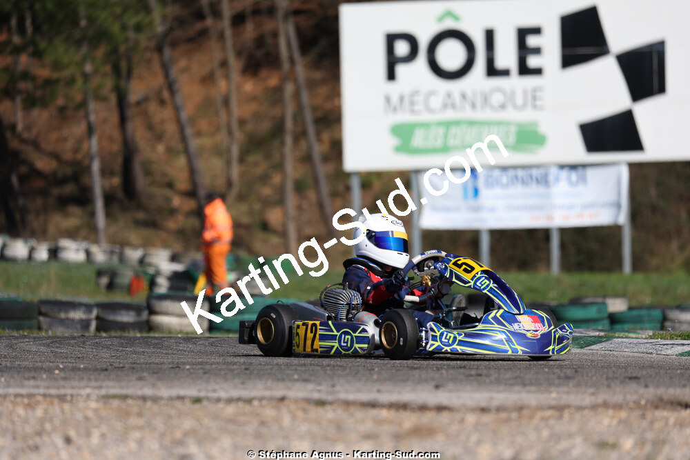 1 & 2/03/2025 : 1ère manche du Championnat du Sud au Pôle Mécanique Karting d’Alès (photos Stéphane Agnus) 2025 — karting