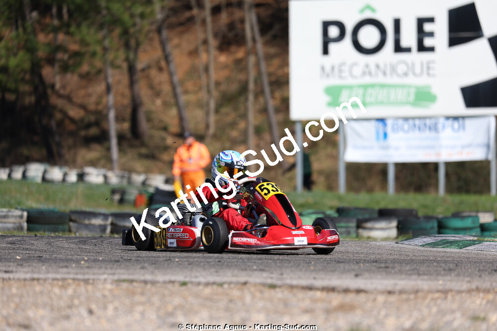 1 & 2/03/2025 : 1ère manche du Championnat du Sud au Pôle Mécanique Karting d’Alès (photos Stéphane Agnus) 2025 — karting