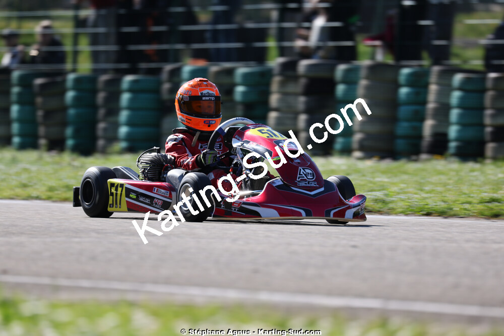 1 & 2/03/2025 : 1ère manche du Championnat du Sud au Pôle Mécanique Karting d’Alès (photos Stéphane Agnus) 2025 — karting