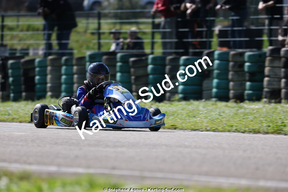 1 & 2/03/2025 : 1ère manche du Championnat du Sud au Pôle Mécanique Karting d’Alès (photos Stéphane Agnus) 2025 — karting