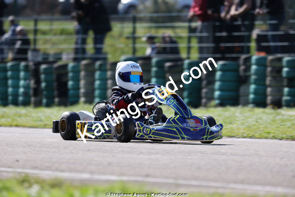 1 & 2/03/2025 : 1ère manche du Championnat du Sud au Pôle Mécanique Karting d’Alès (photos Stéphane Agnus) 2025 — karting