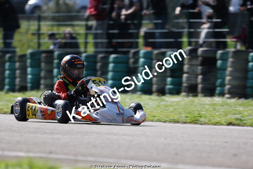 1 & 2/03/2025 : 1ère manche du Championnat du Sud au Pôle Mécanique Karting d’Alès (photos Stéphane Agnus) 2025 — karting