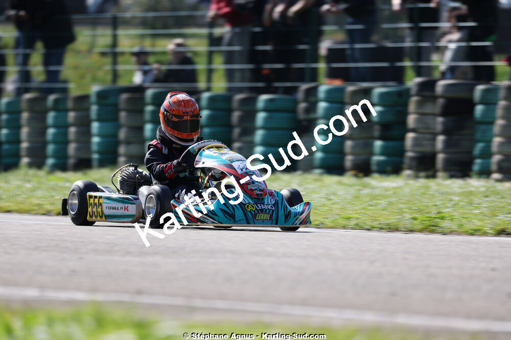 1 & 2/03/2025 : 1ère manche du Championnat du Sud au Pôle Mécanique Karting d’Alès (photos Stéphane Agnus) 2025 — karting