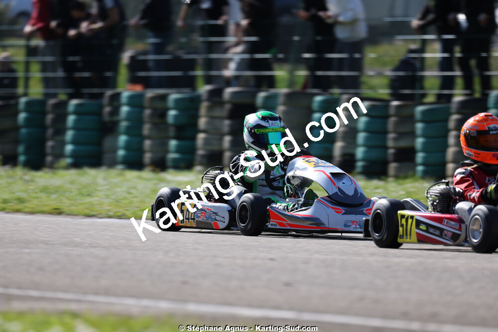 1 & 2/03/2025 : 1ère manche du Championnat du Sud au Pôle Mécanique Karting d’Alès (photos Stéphane Agnus) 2025 — karting