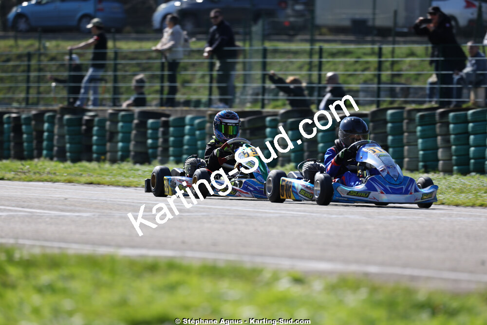 1 & 2/03/2025 : 1ère manche du Championnat du Sud au Pôle Mécanique Karting d’Alès (photos Stéphane Agnus) 2025 — karting