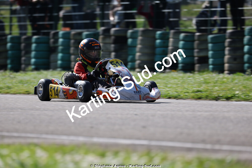 1 & 2/03/2025 : 1ère manche du Championnat du Sud au Pôle Mécanique Karting d’Alès (photos Stéphane Agnus) 2025 — karting