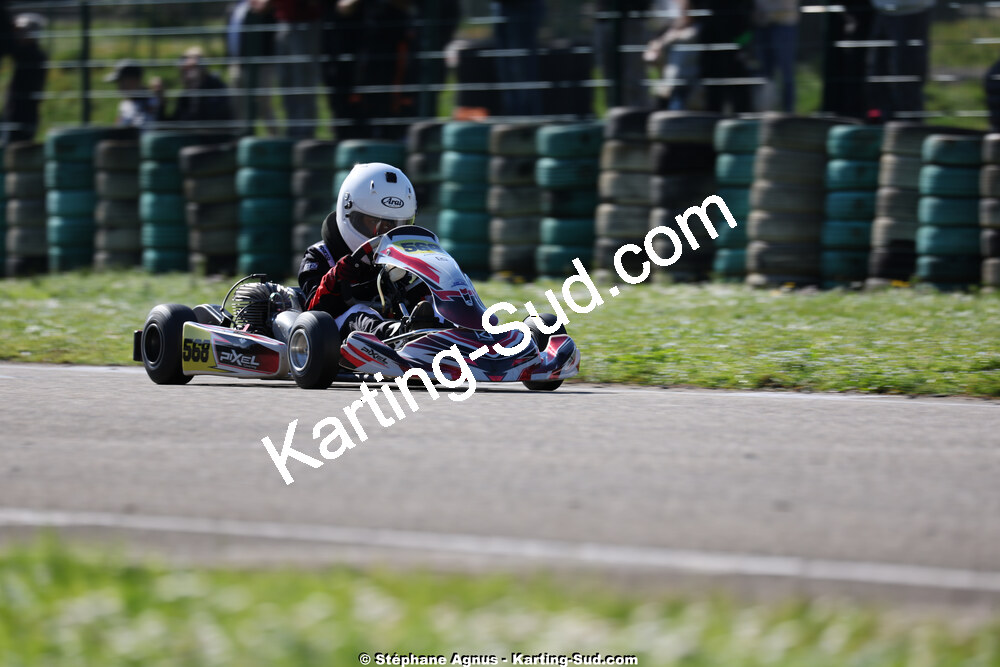 1 & 2/03/2025 : 1ère manche du Championnat du Sud au Pôle Mécanique Karting d’Alès (photos Stéphane Agnus) 2025 — karting