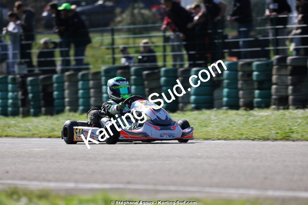 1 & 2/03/2025 : 1ère manche du Championnat du Sud au Pôle Mécanique Karting d’Alès (photos Stéphane Agnus) 2025 — karting