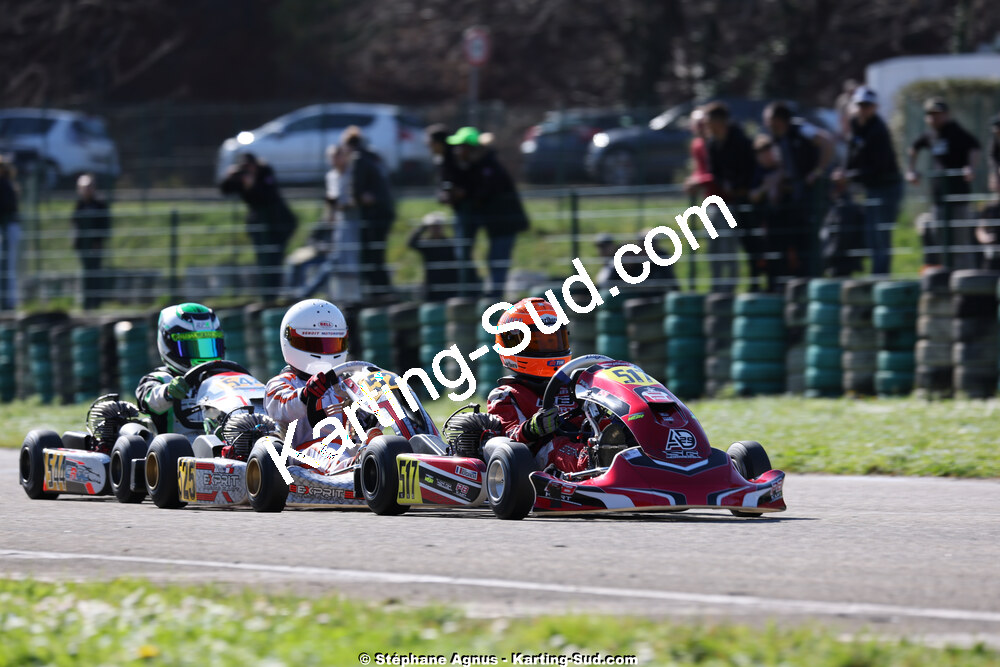 1 & 2/03/2025 : 1ère manche du Championnat du Sud au Pôle Mécanique Karting d’Alès (photos Stéphane Agnus) 2025 — karting