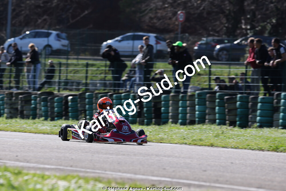 1 & 2/03/2025 : 1ère manche du Championnat du Sud au Pôle Mécanique Karting d’Alès (photos Stéphane Agnus) 2025 — karting