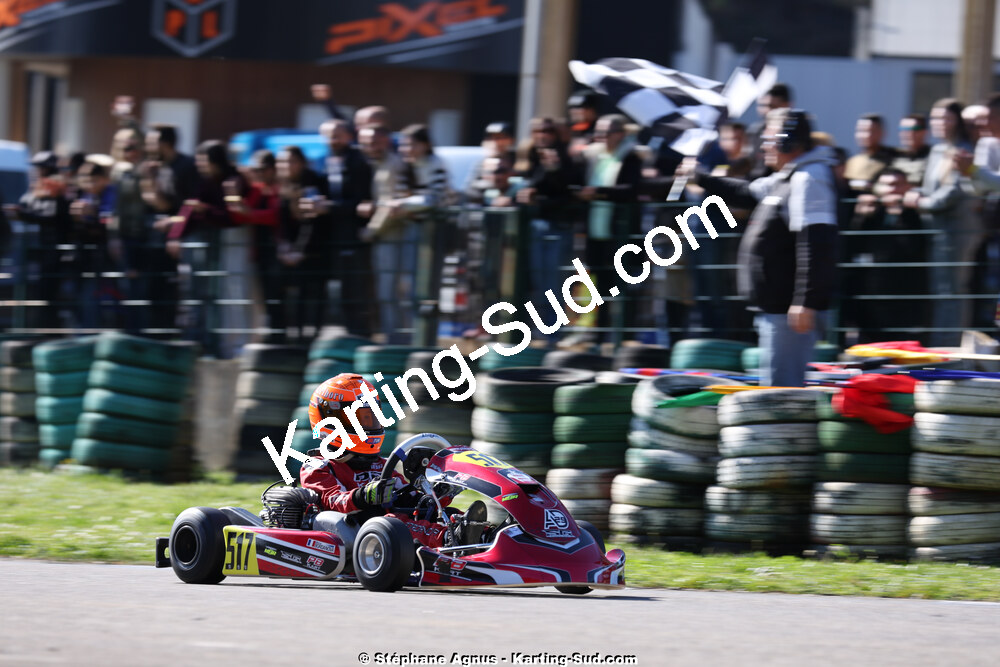 1 & 2/03/2025 : 1ère manche du Championnat du Sud au Pôle Mécanique Karting d’Alès (photos Stéphane Agnus) 2025 — karting