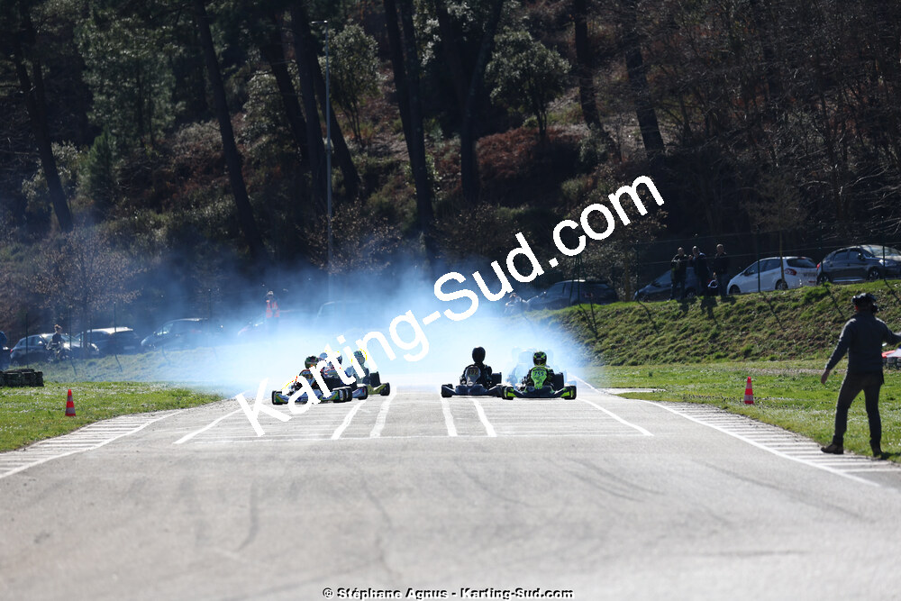 1 & 2/03/2025 : 1ère manche du Championnat du Sud au Pôle Mécanique Karting d’Alès (photos Stéphane Agnus) 2025 — karting