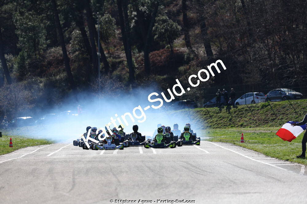 1 & 2/03/2025 : 1ère manche du Championnat du Sud au Pôle Mécanique Karting d’Alès (photos Stéphane Agnus) 2025 — karting