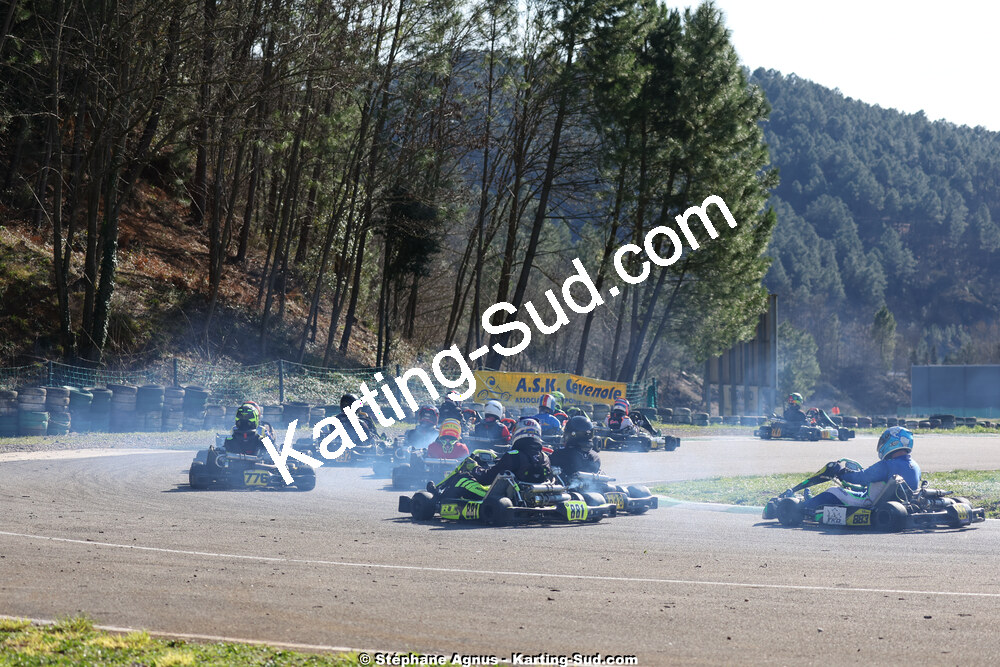 1 & 2/03/2025 : 1ère manche du Championnat du Sud au Pôle Mécanique Karting d’Alès (photos Stéphane Agnus) 2025 — karting