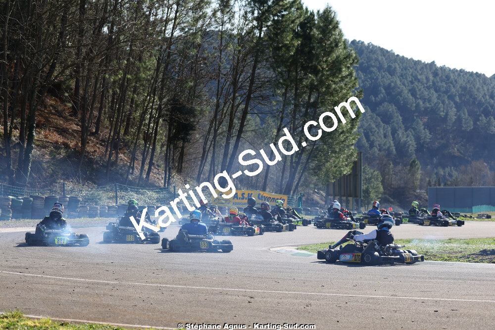 1 & 2/03/2025 : 1ère manche du Championnat du Sud au Pôle Mécanique Karting d’Alès (photos Stéphane Agnus) 2025 — karting