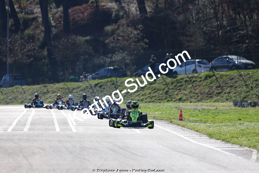1 & 2/03/2025 : 1ère manche du Championnat du Sud au Pôle Mécanique Karting d’Alès (photos Stéphane Agnus) 2025 — karting